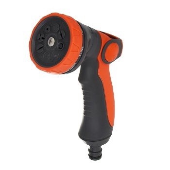 inbloom пистолет садовый для полива, 8 режимов, регулятор напора, abs, tpr от магазина Барс