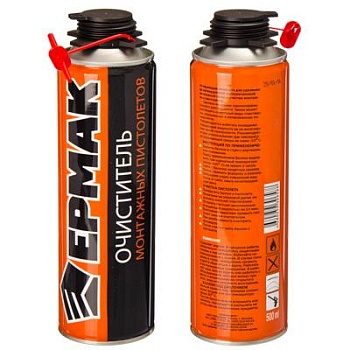 очиститель монтажной пены 500мл 430гр ермак
