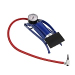 насос ножной с манометром, тм by sport, 22x9см, металл