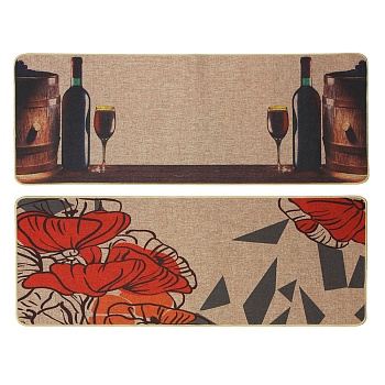 vetta коврик универсальный, 43х118см, полипропиленовое волокно, резиновая подложка, 2 дизайна от магазина Барс