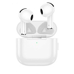 наушники беспроводные tws hoco. модель ew78, вкладыши, 300/30мач, bt5.4, белый от магазина Барс