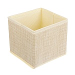 кофр для хранения тм vetta лайн, 14x14x13см, полипропилен, цвет бежевый