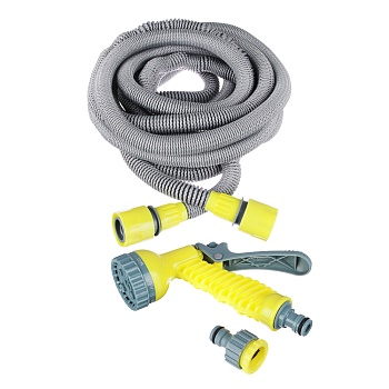 inbloom шланг растягивающийся, 15м, тпэ, полиэстер, пластик от магазина Барс