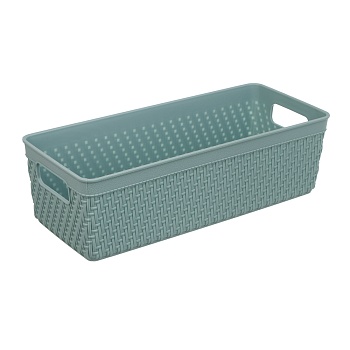 vetta корзина для хранения "ле-ман", 24x10,4x7,2 см, 2 цвета от магазина Барс