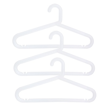 vetta набор вешалок, 3 шт, 41х23х0.5 см, пластик от магазина Барс