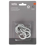 крючки-саморезы завинчивающиеся тм vetta, 55мм, 6шт от магазина Барс